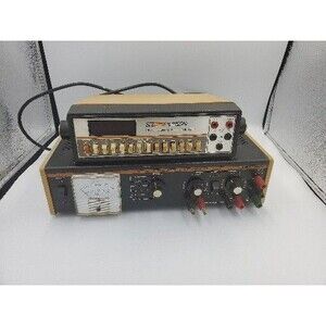 BK PRECISION 1650 Tri Output Power Supply & 2830 Digital Multimeter Dynascan